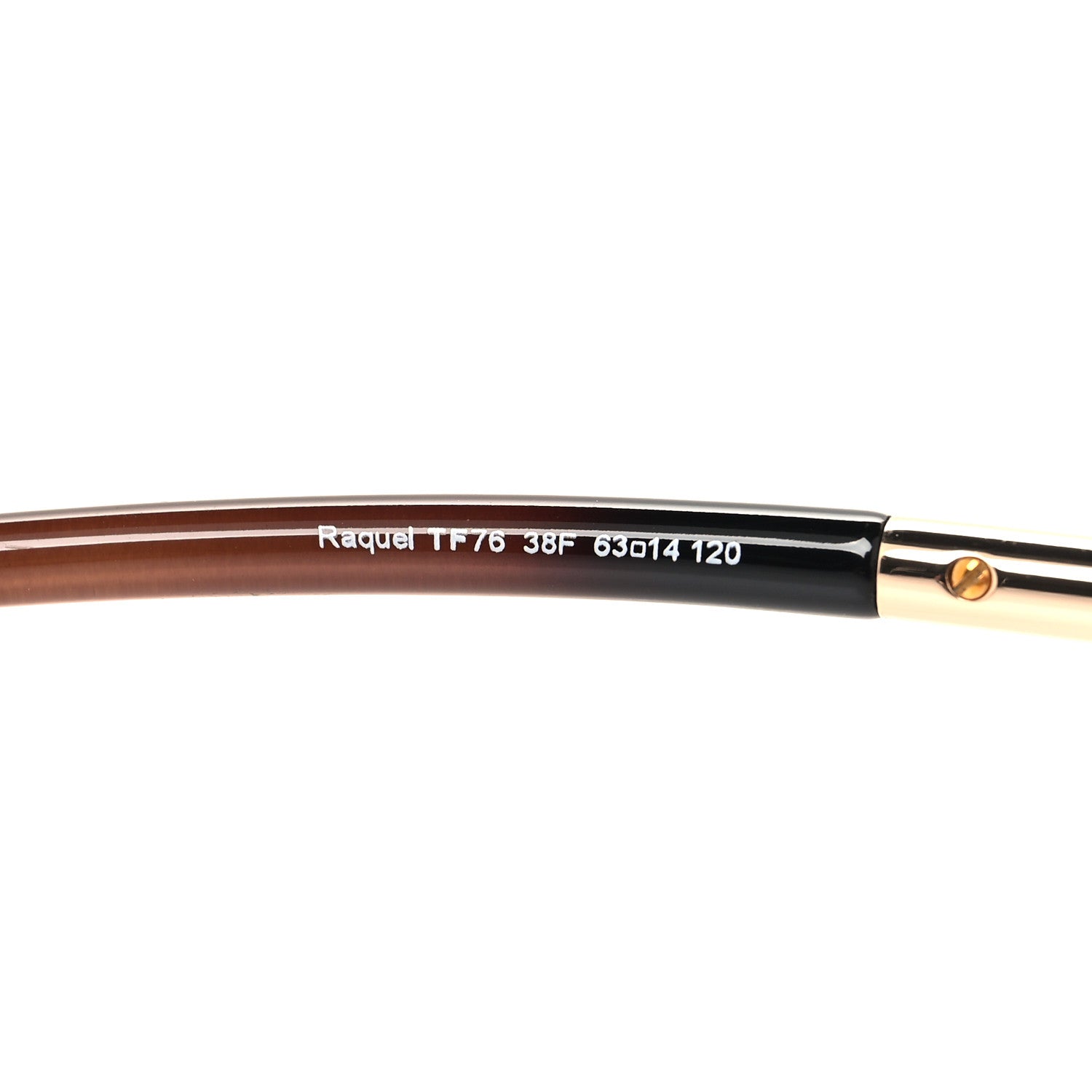 Tom Ford Acetate Raquel Sunglasses TF76 Brown 6 of 8