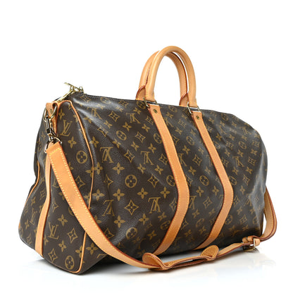 Louis Vuitton Monogram Keepall Bandouliere 45 3 of 13