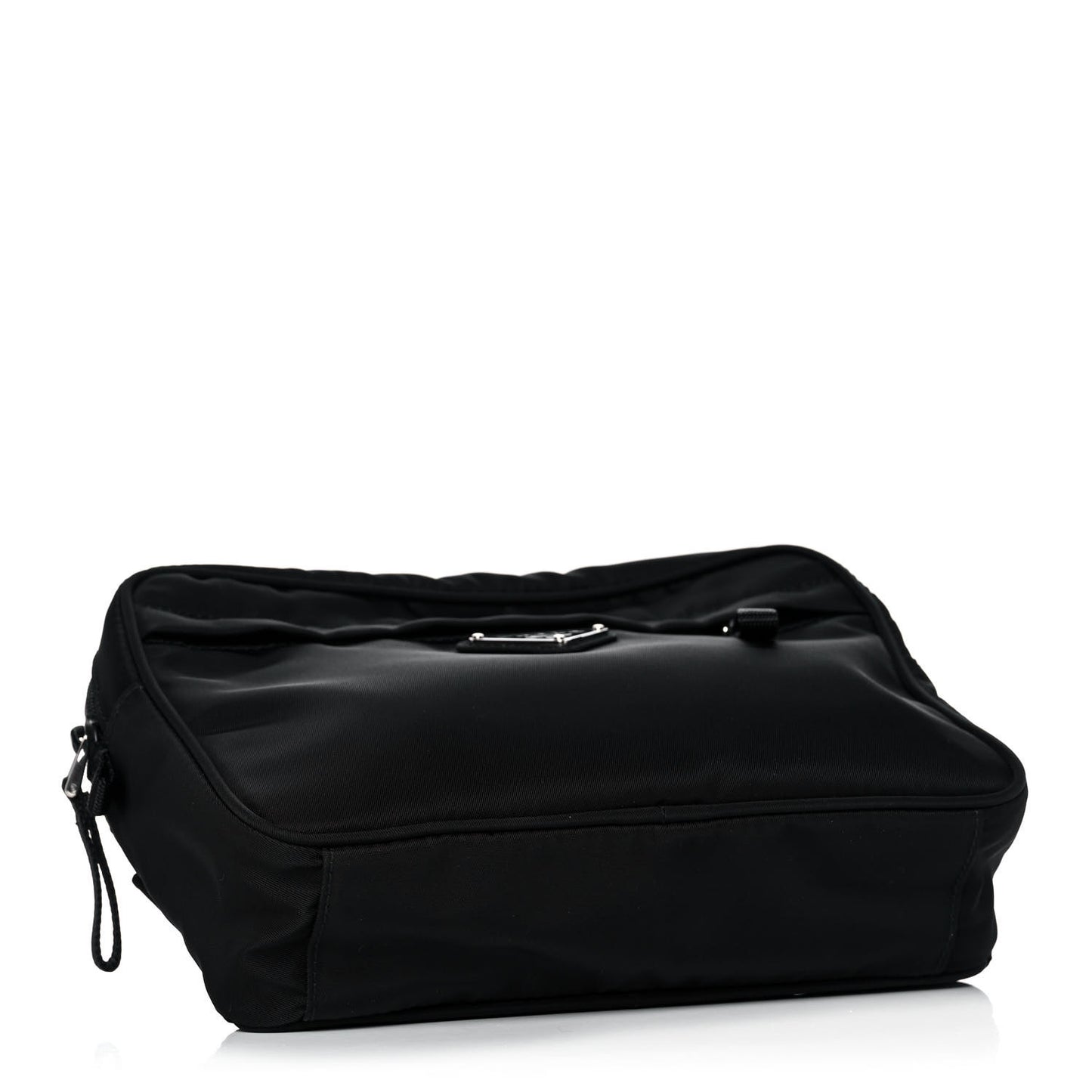 Tessuto Nylon Saffiano Belt Bag Black