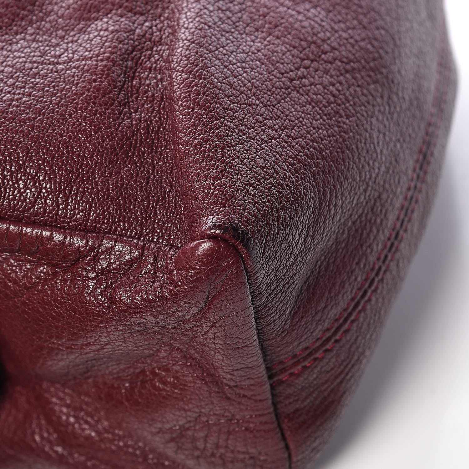 Givenchy Sugar Goatskin Pandora Wristlet Oxblood 12 of 13