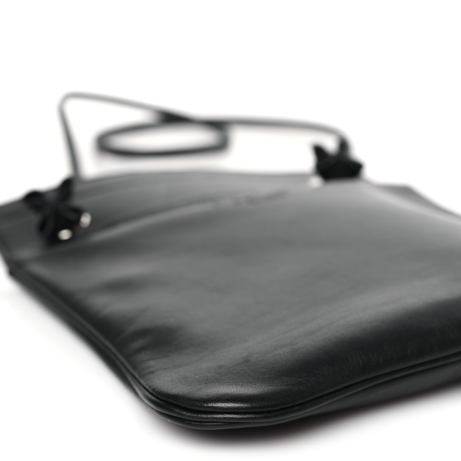 Hermes Milo Lambskin Swift Mini Aline Black 8 of 9