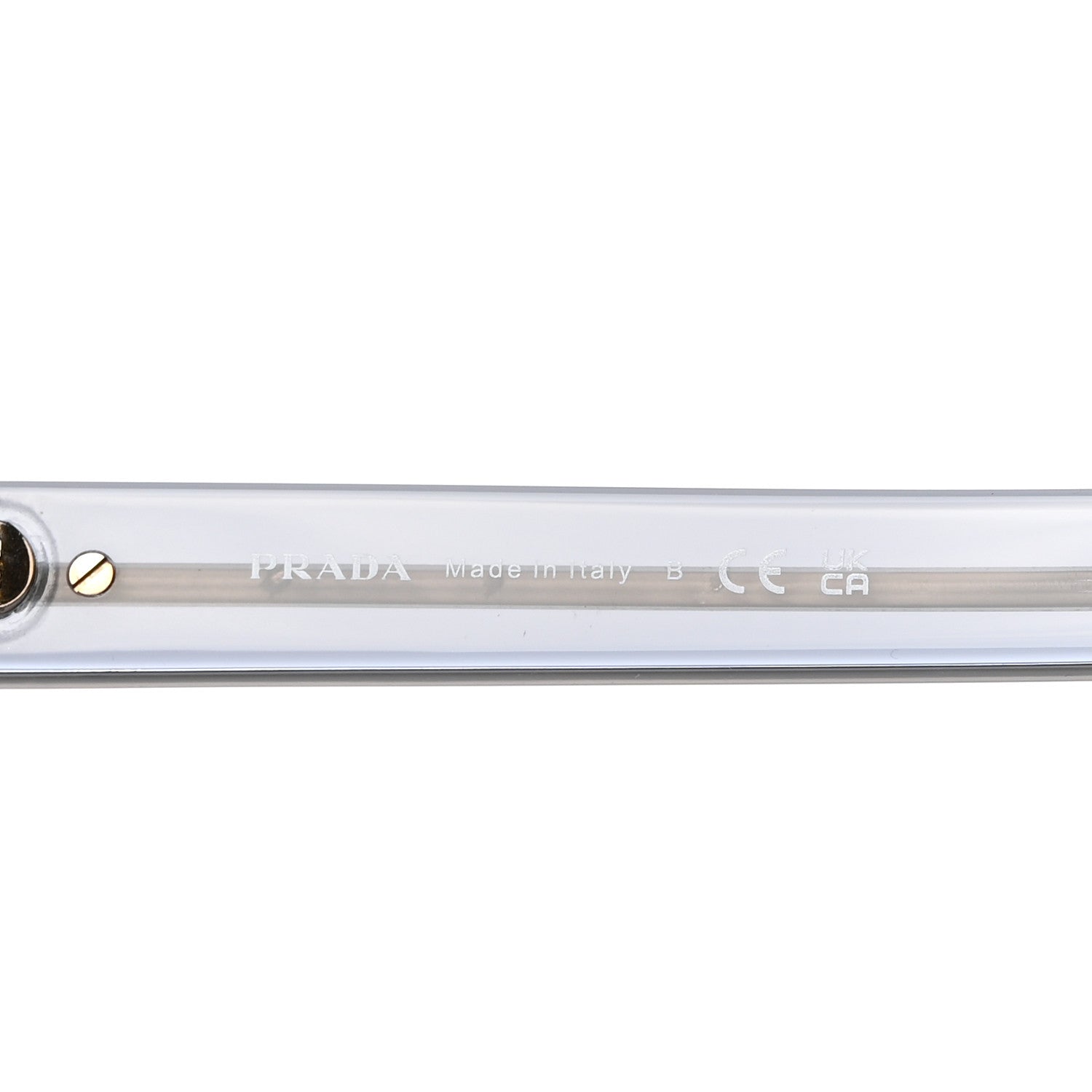 Prada Acetate Sunglasses SPR A16 Transparent Ocean 6 of 7