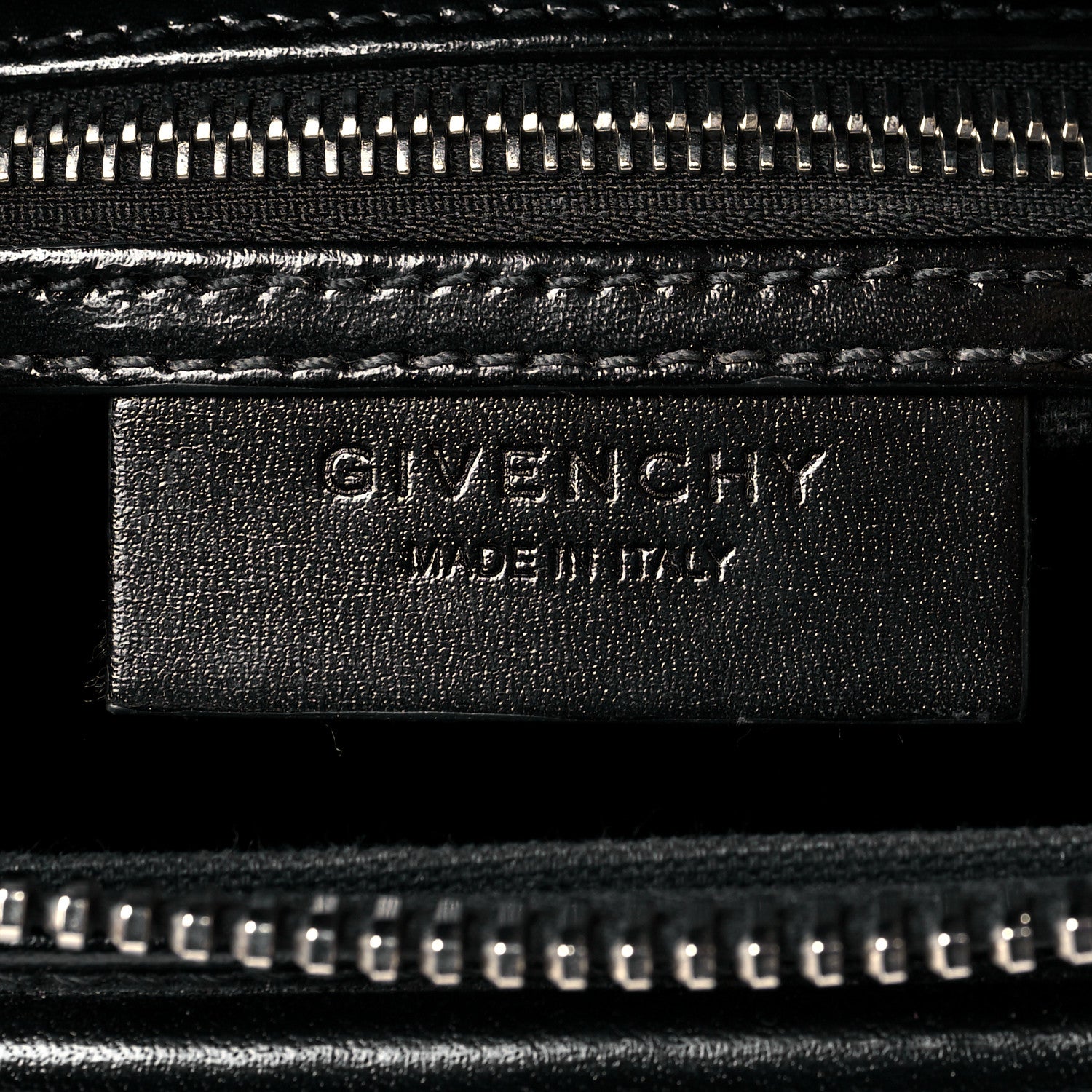 Givenchy Shiny Lord Calfskin Small Antigona Black 6 of 10