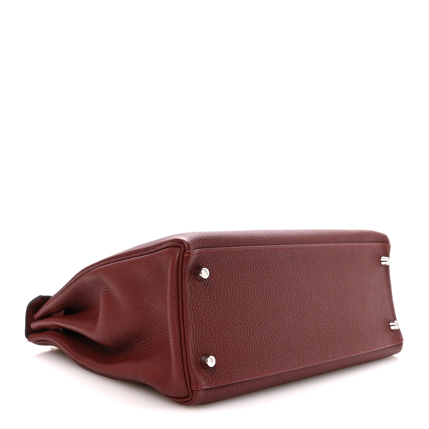 Hermes Togo Kelly Retourne 32 Rouge H 3 of 10