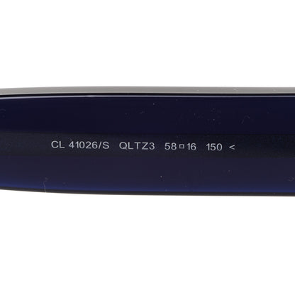 Celine Shadow Sunglasses CL 41026/S Blue Havana 5 of 6