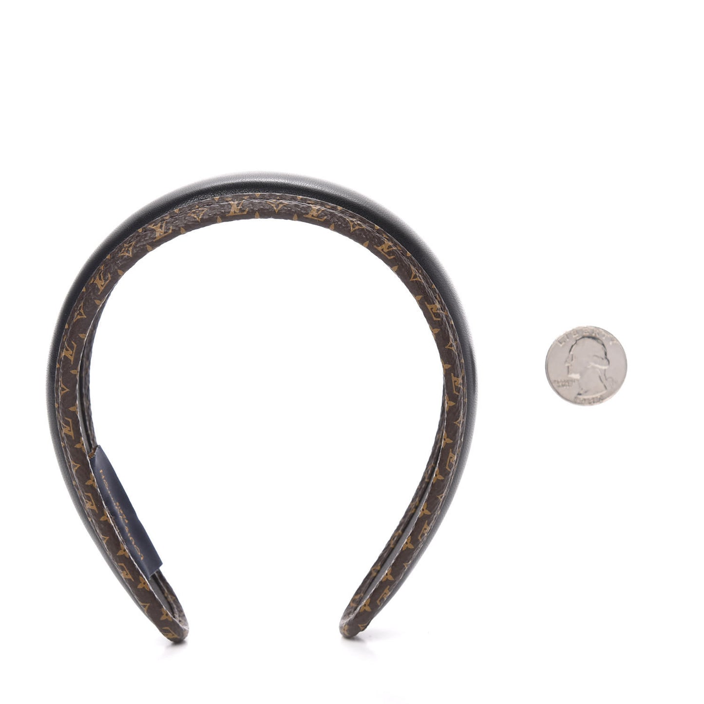 Monogram Headband Black