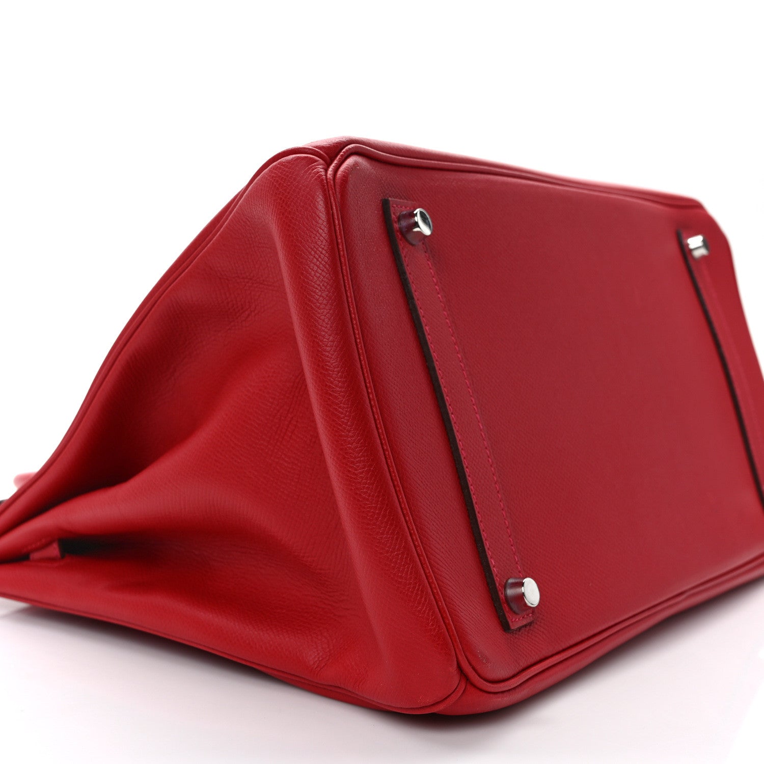 Hermes Epsom Birkin 35 Rouge Casaque 9 of 13