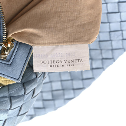 Bottega Veneta Nappa Intrecciato Medium Veneta Hobo Blue 8 of 15