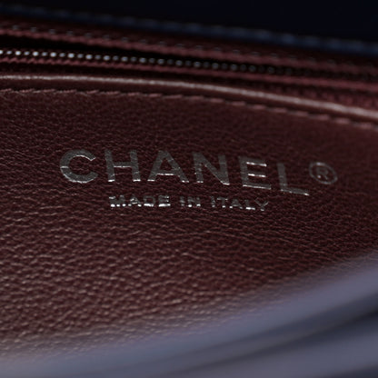Chanel Lambskin Quilted Small Trendy CC Flap Dual Handle Bag Navy 7 of 12
