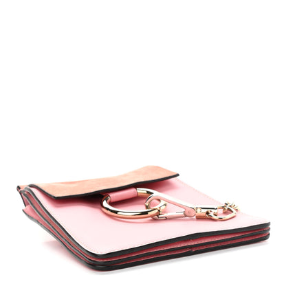 Chloe Suede Calfskin Mini Faye Bracelet Bag Washed Pink 4 of 13