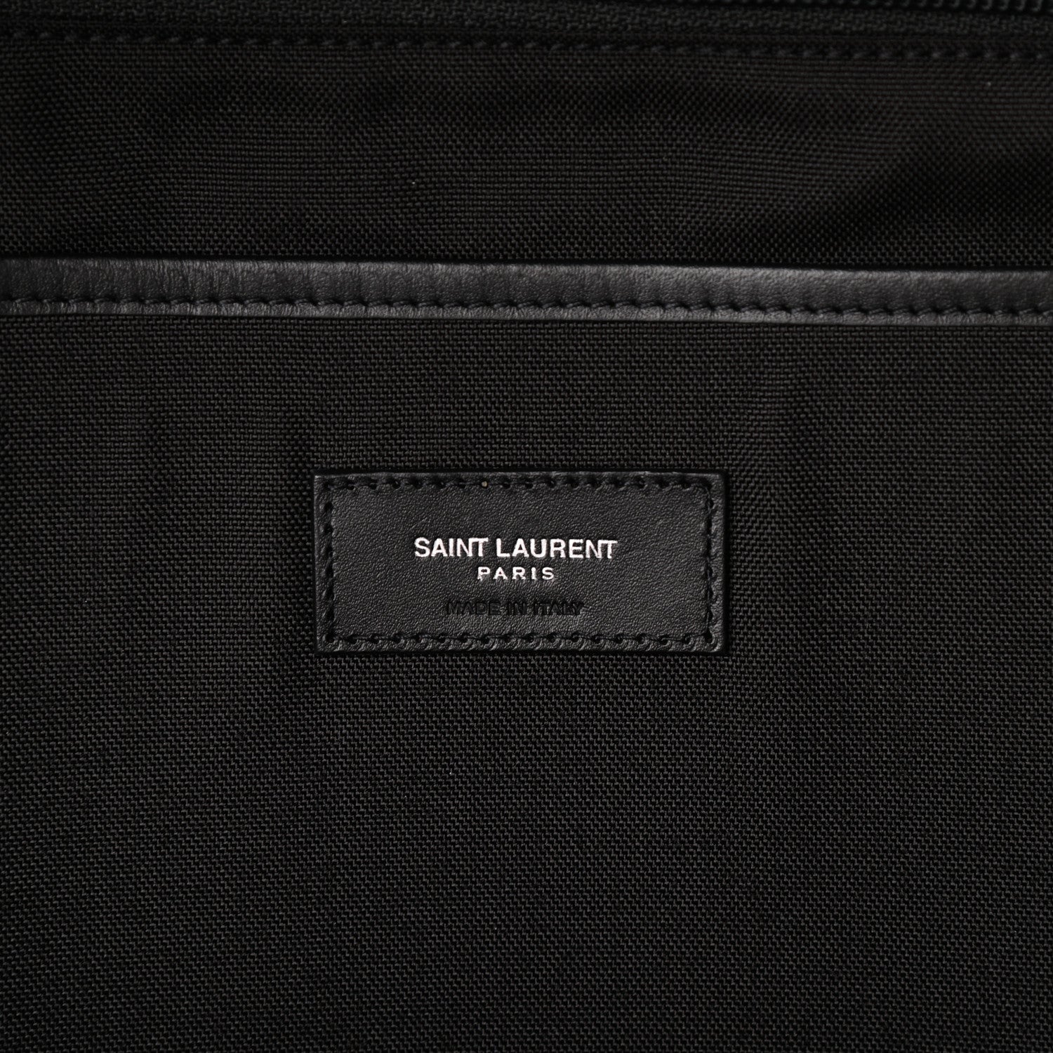 Saint Laurent Canvas SL Playing Cards City Backpack Black 6 of 9
