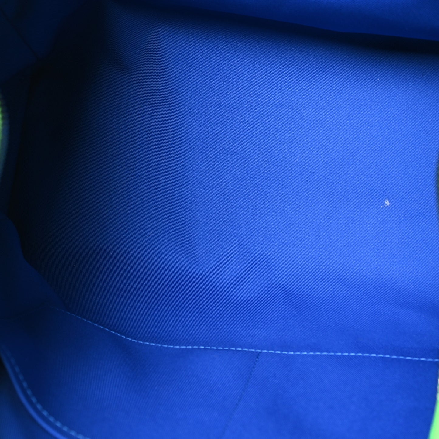 Taurillon Illusion Keepall Tote Bleu Vert