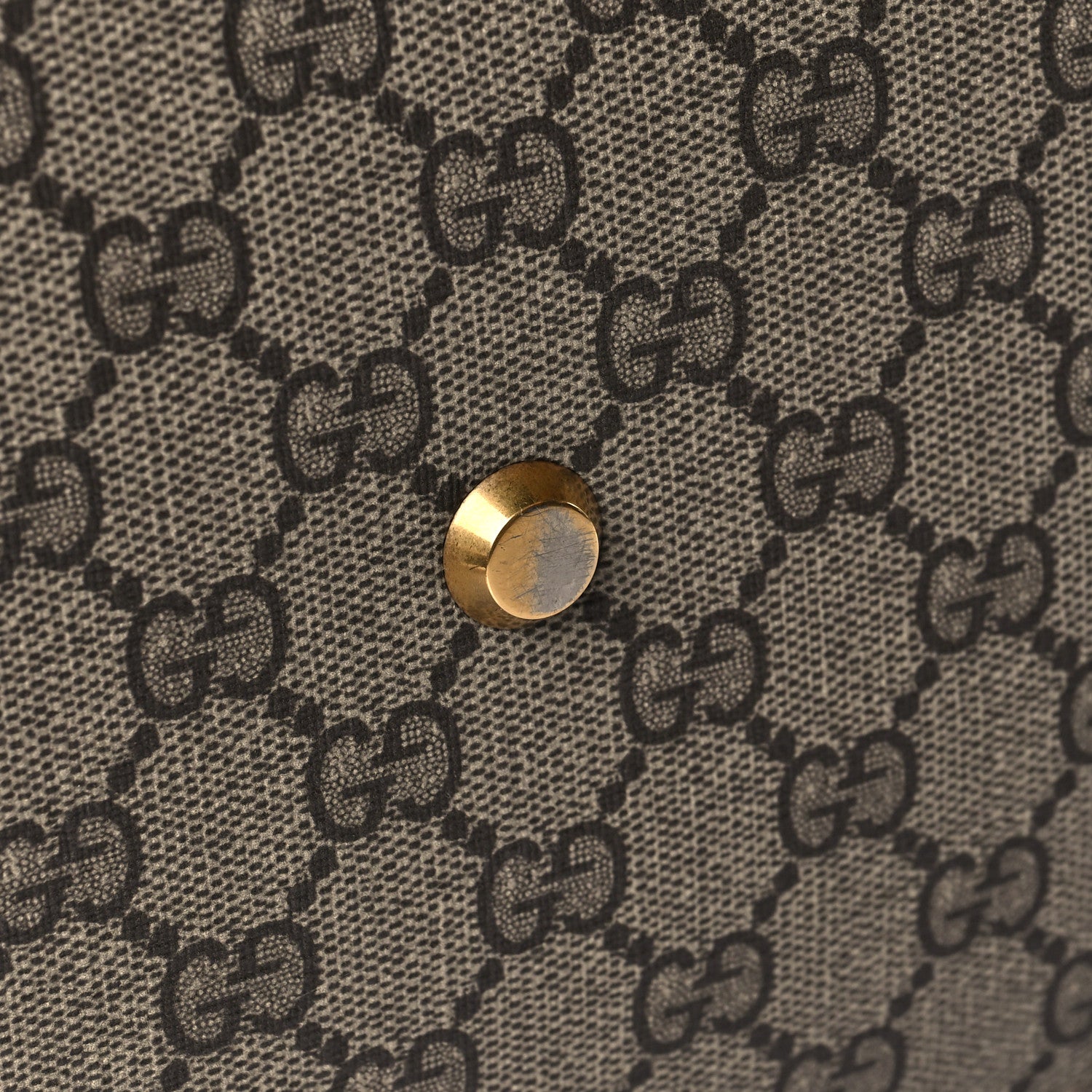 Balenciaga X GUCCI GG Supreme Monogram Medium Ville Top Handle Beige Ebony 13 of 14