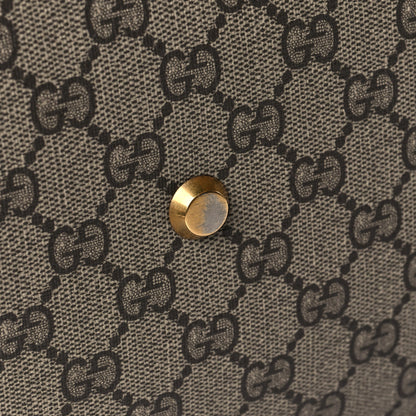 Balenciaga X GUCCI GG Supreme Monogram Medium Ville Top Handle Beige Ebony 13 of 14