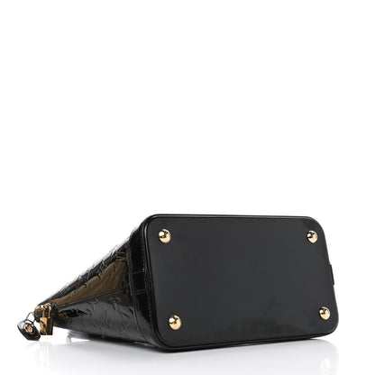 Louis Vuitton Vernis Lockit PM Black 3 of 4
