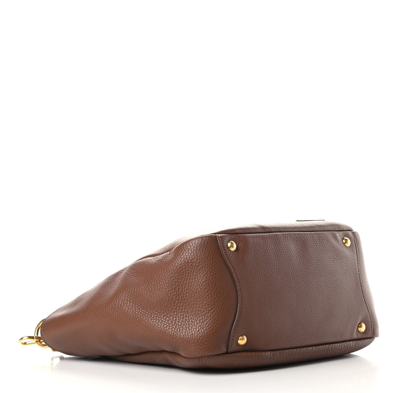 Prada Vitello Daino Pocket Hobo Bruciato 4 of 13