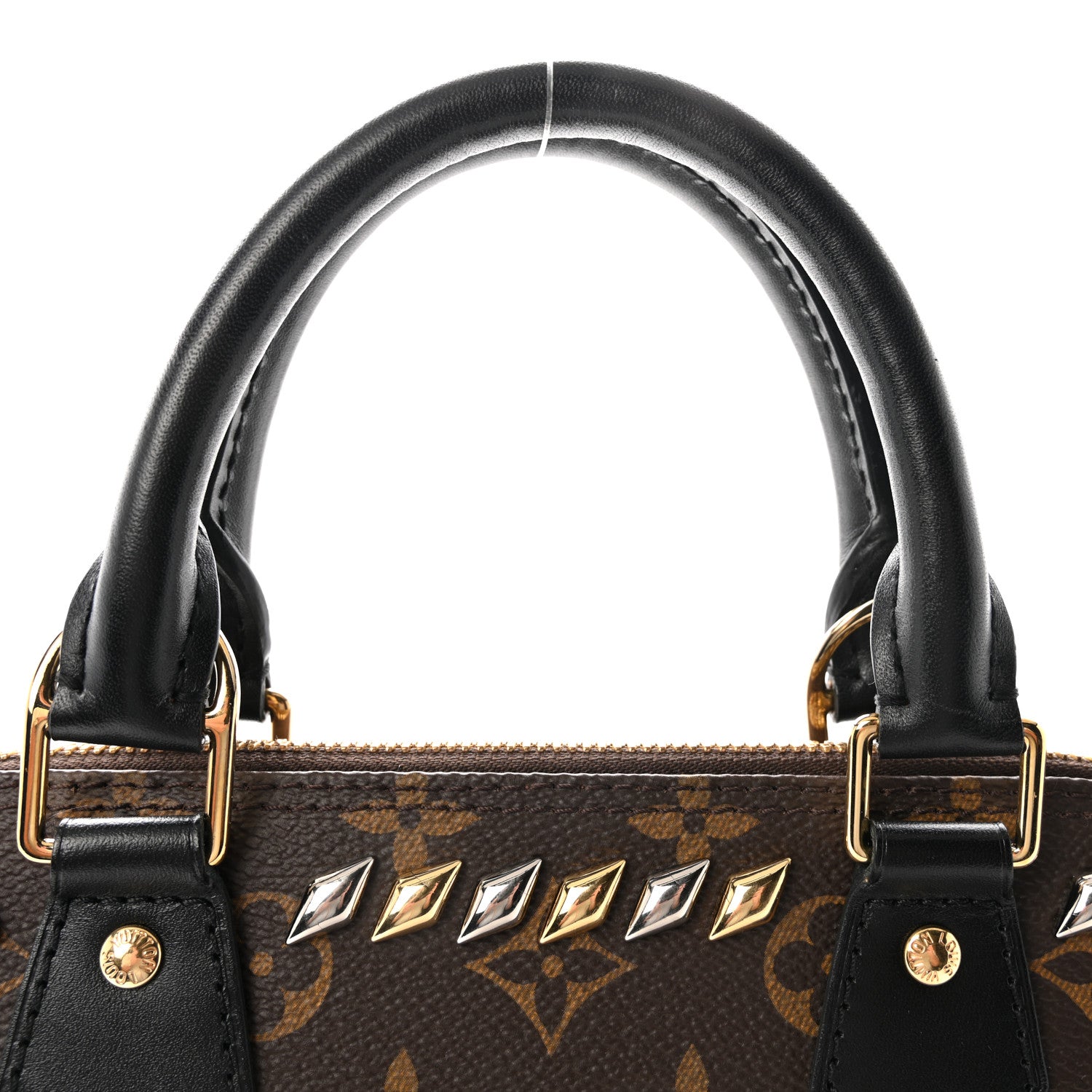 Louis Vuitton Monogram Metal Stones Alma PM 7 of 9