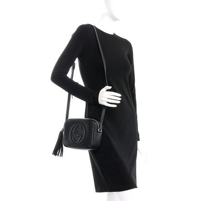 Gucci Pebbled Calfskin Small Soho Disco Bag Black 2 of 8