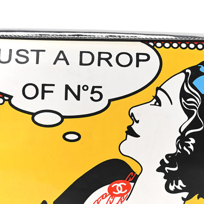 Chanel Patent Just a Drop of N°5 Comic Coco Clutch 8 of 10