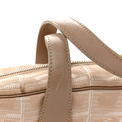 Chanel Nylon Travel Bowler Beige 17 of 17