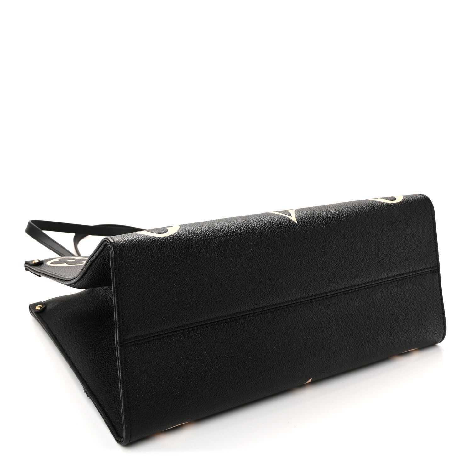 Louis Vuitton Empreinte Monogram Giant Onthego MM Black Beige 4 of 9