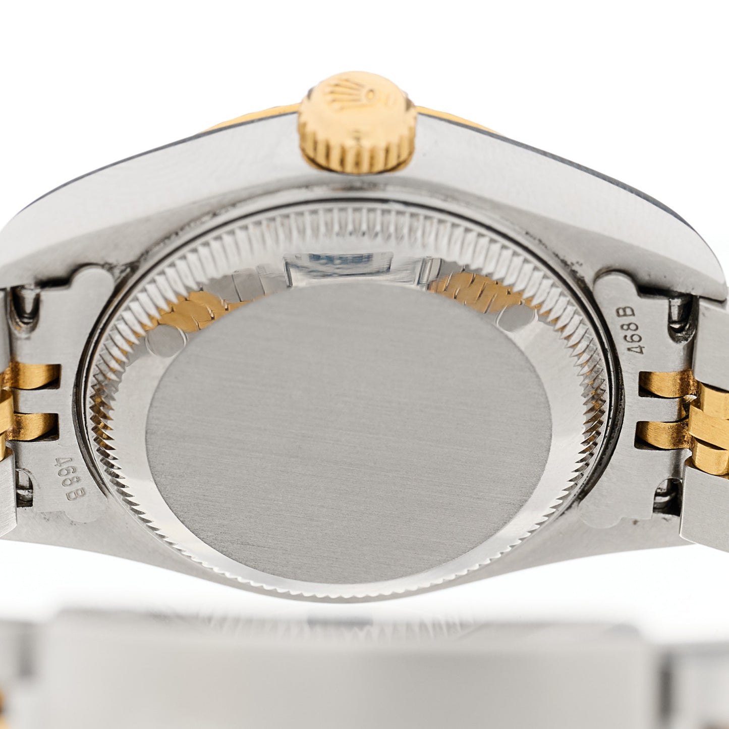 Stainless Steel 18K Yellow Gold 26mm Oyster Perpetual Datejust Watch Champagne 79173