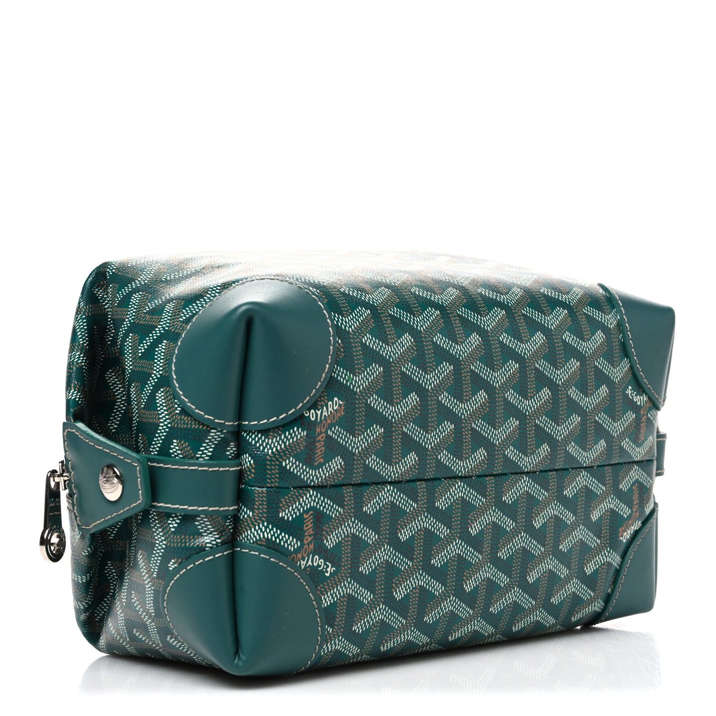 Goyardine Boeing 25 Trousse de Toilette Green