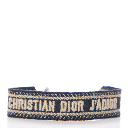 Christian Dior Woven Cotton J'Adior Friendship Bracelet Set 3 of 7