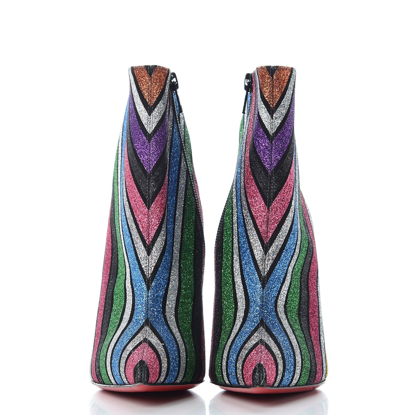 Suede Stripyglitter So Kate Booty 100 Ankle Boots 35 Multi