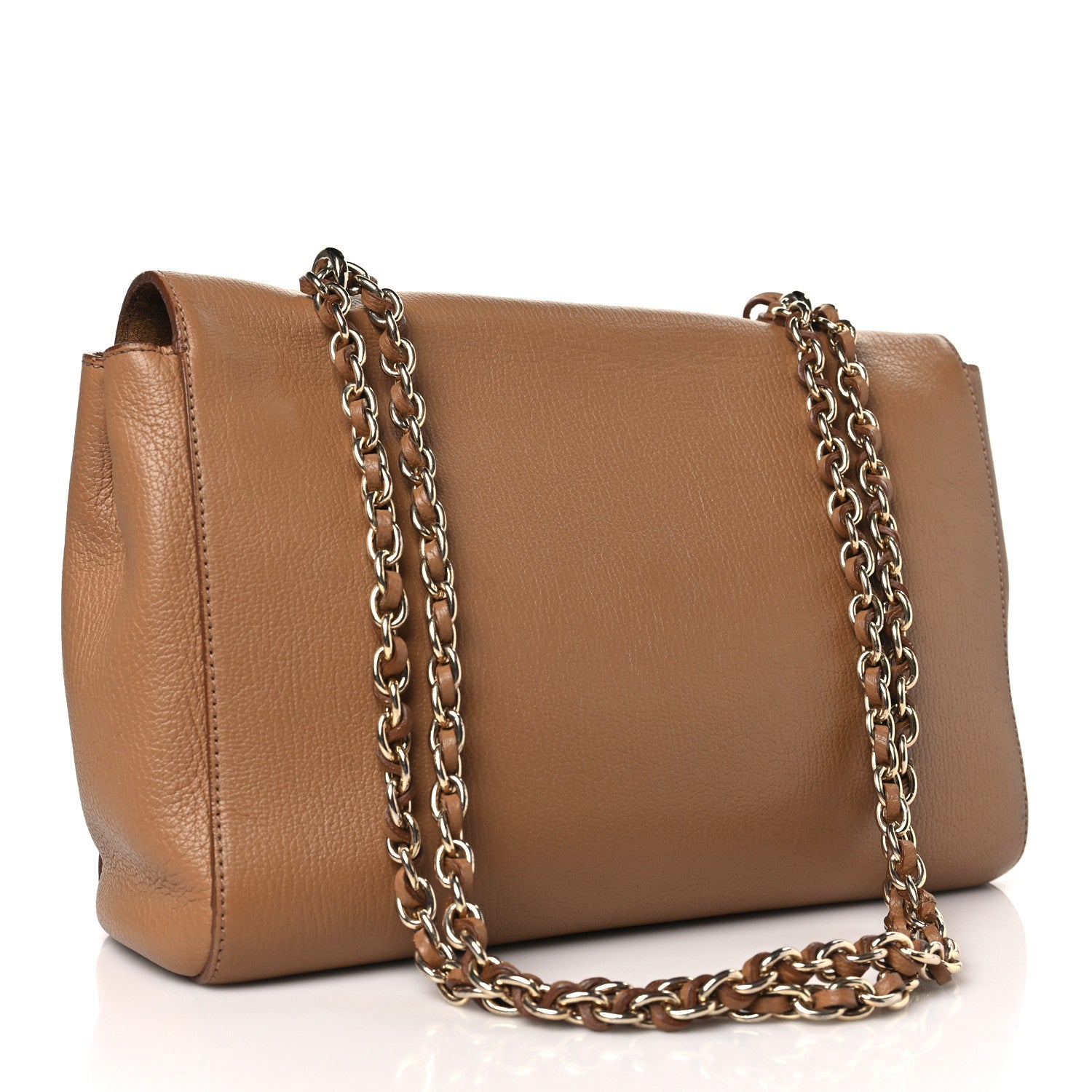 Mulberry Small Classic Grain Calfskin Medium Lily Flap Brown 3 of 14