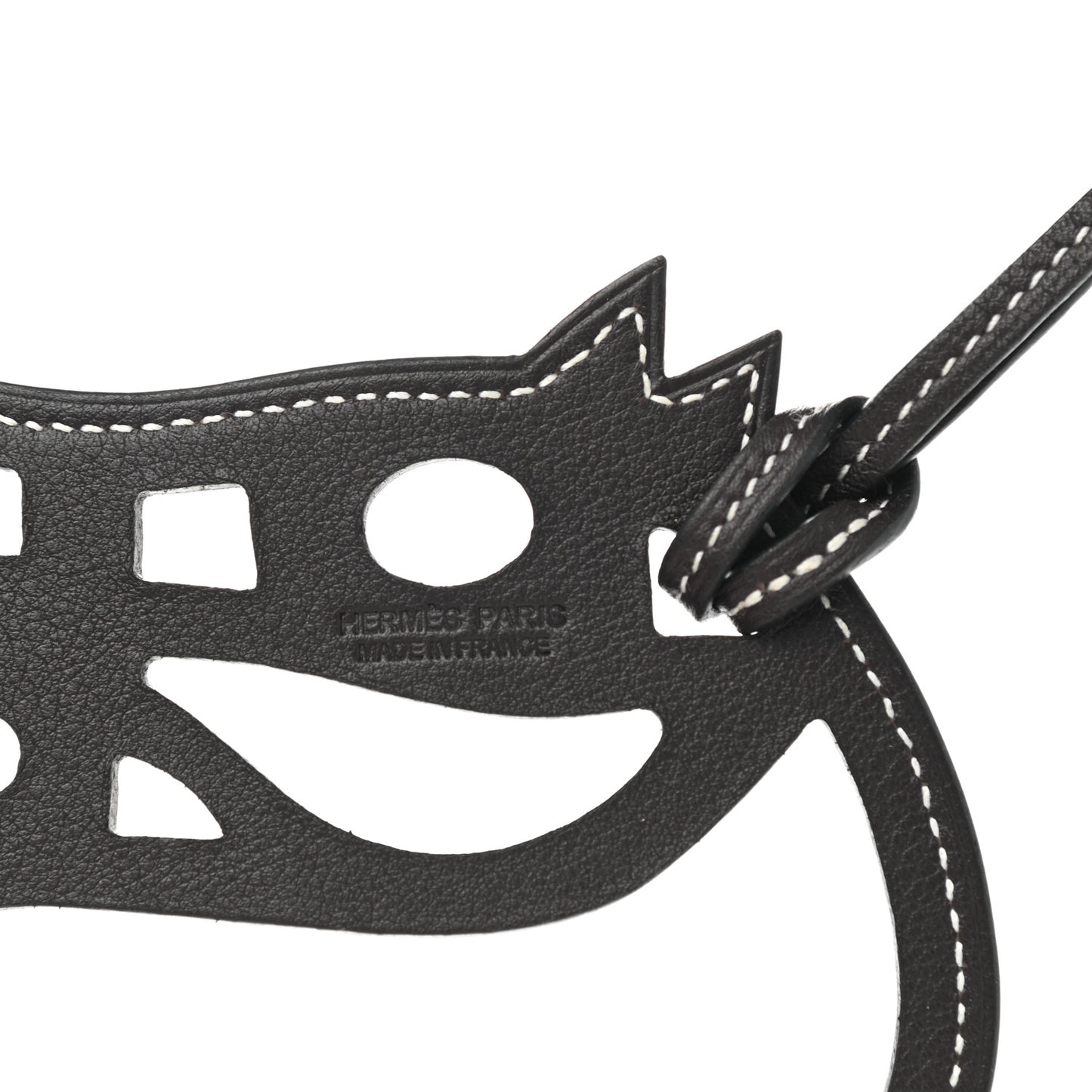 Swift Paddock Cheval Horse Bag Charm Bordeaux