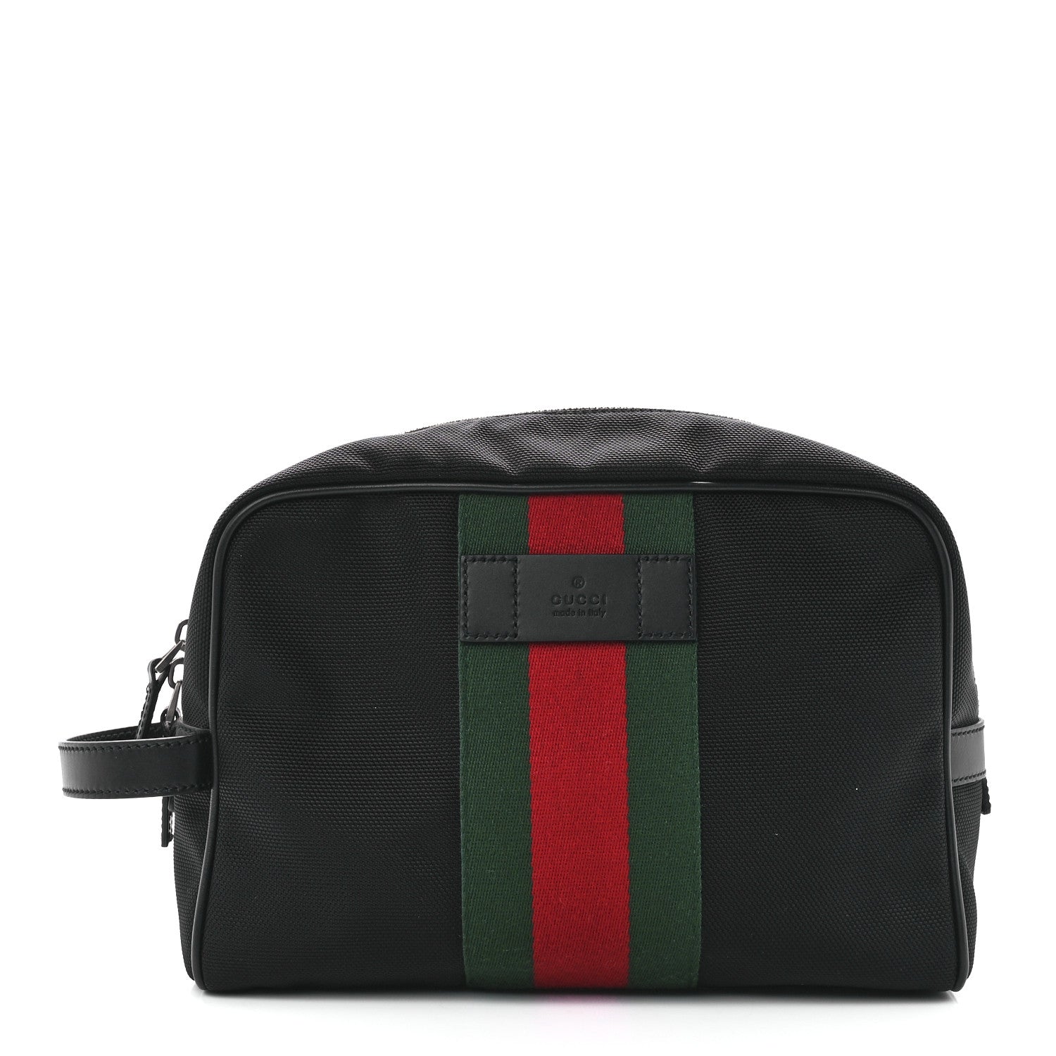 Gucci Techno Canvas Web Toiletry Case Black 1 of 12