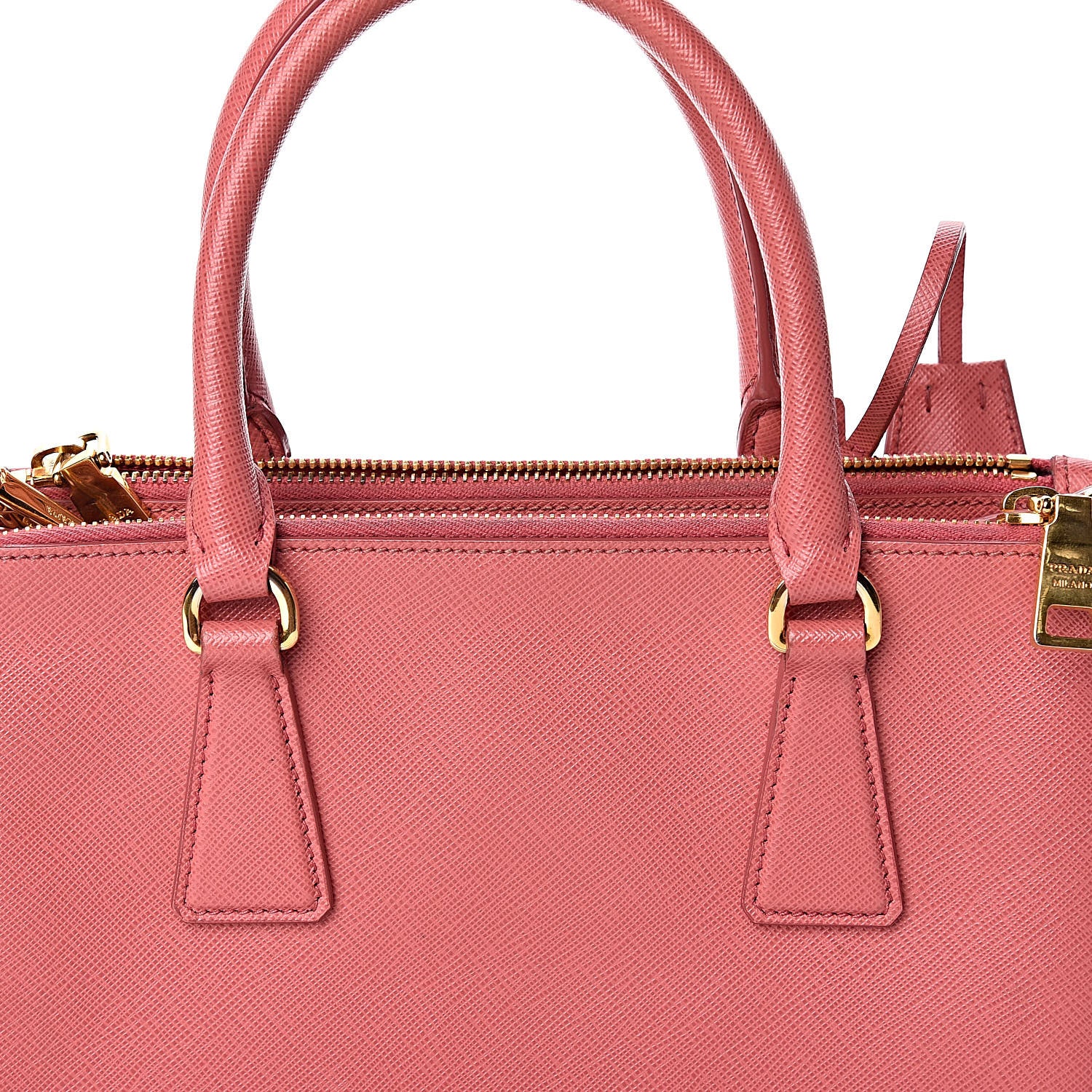 Prada Saffiano Small Galleria Double Zip Tote Tamaris 11 of 18