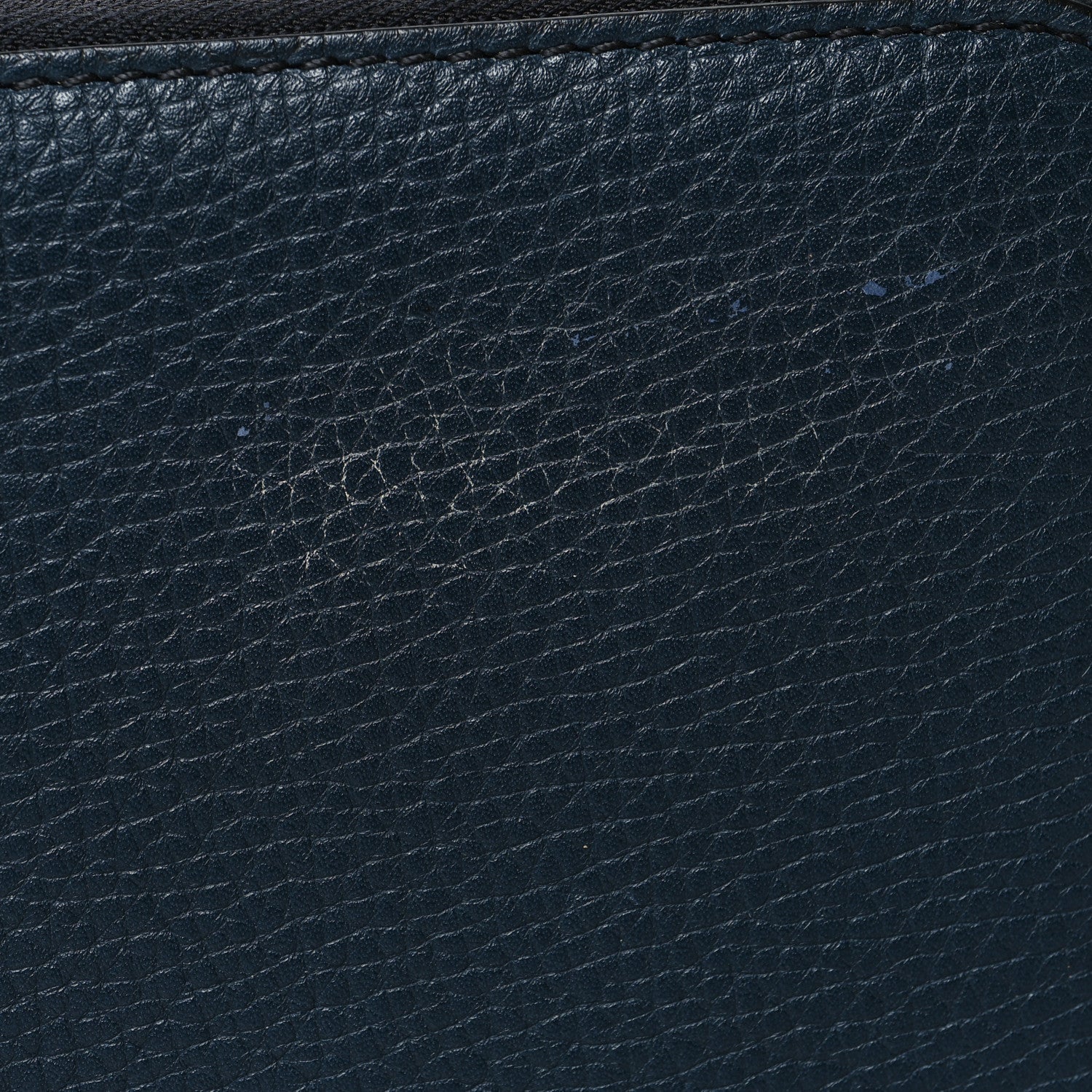 Burberry House Check Calfskin Renfrew Long Zip Around Wallet Blue 12 of 12