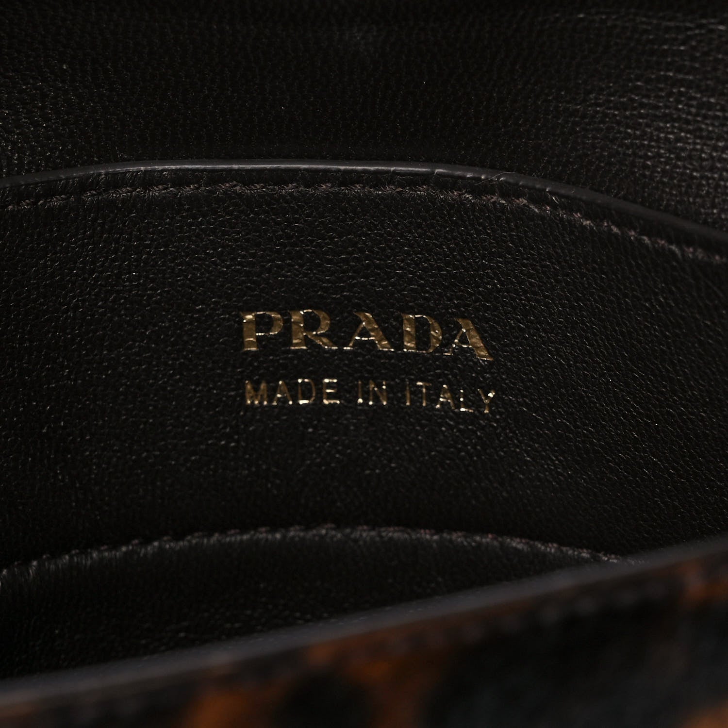 Prada Calf Hair Leopard Print Shoulder Bag Avorio 6 of 9