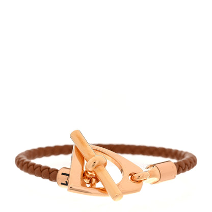 Hermes Swift Etrier Single Tour Bracelet T1 Gold 1 of 8