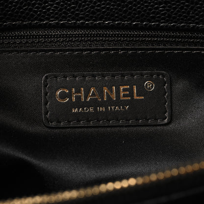Chanel Caviar Quilted Grand Shopping Tote GST Black 7 of 11