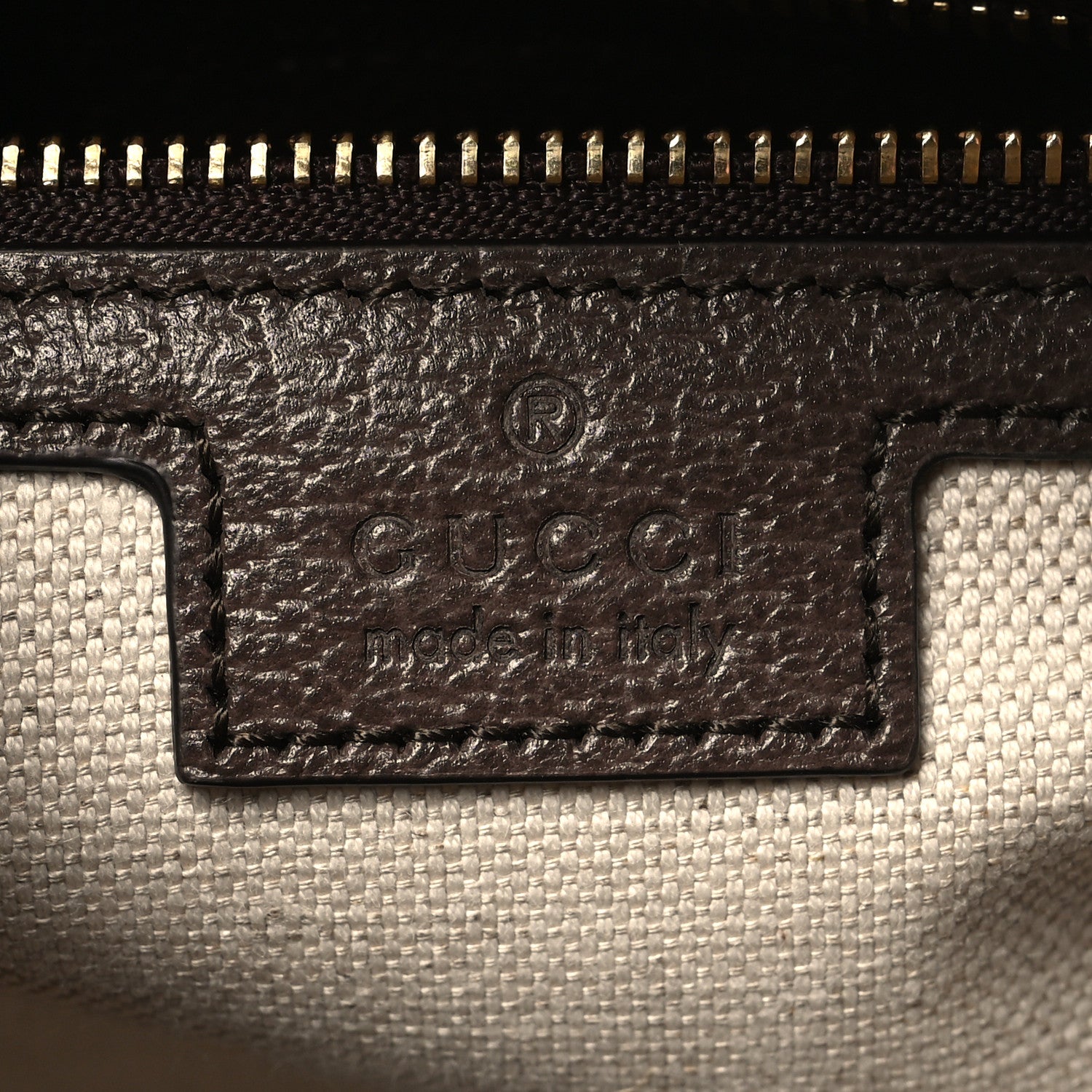 Gucci GG Supreme Monogram Web Small Ophidia Top Handle Bag Beige Ebony 6 of 10
