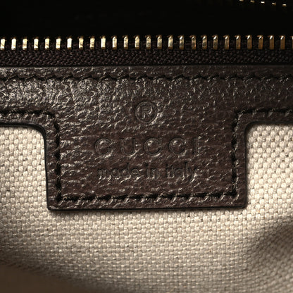 Gucci GG Supreme Monogram Web Small Ophidia Top Handle Bag Beige Ebony 6 of 10