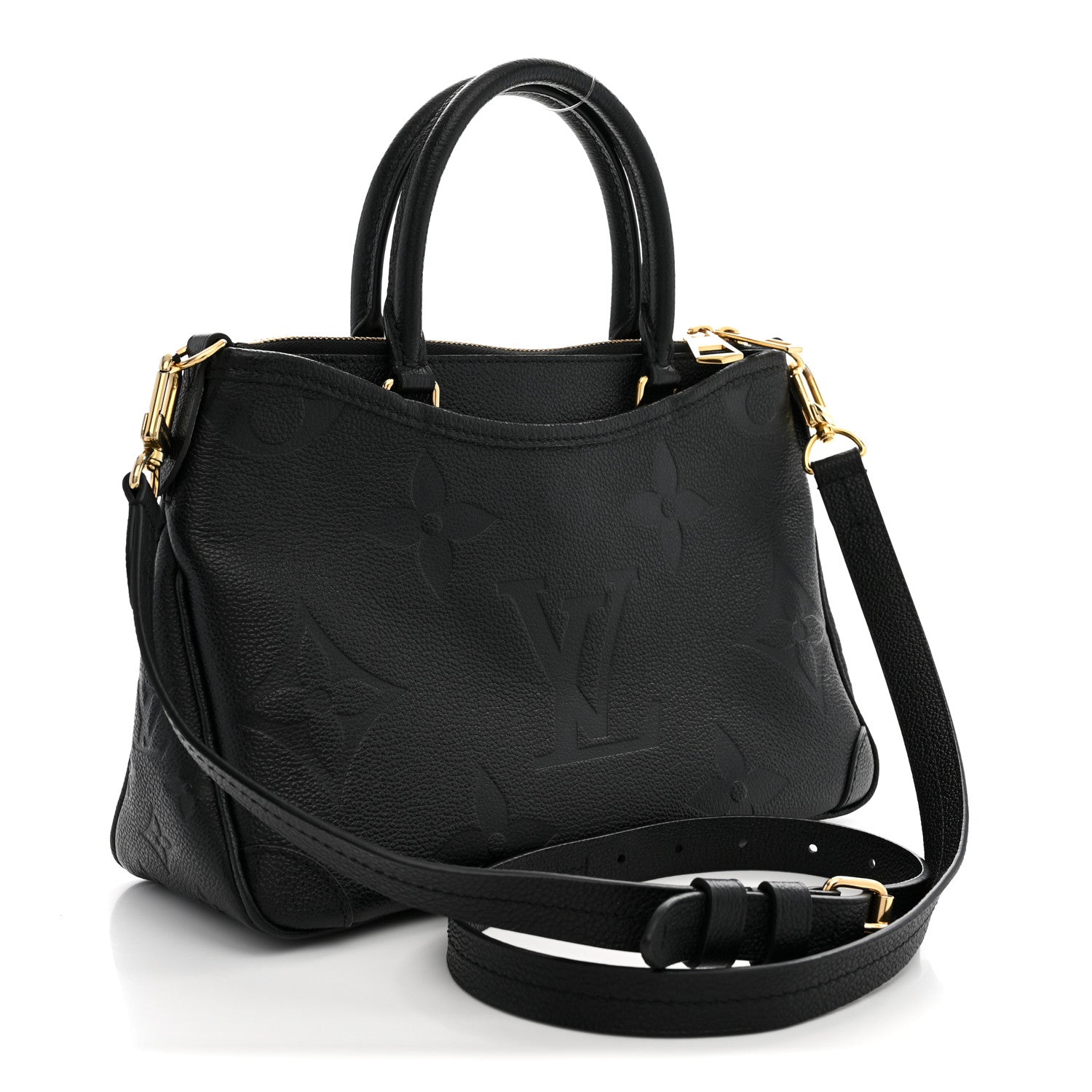 Louis Vuitton Empreinte Monogram Giant Trianon PM Black 2 of 10
