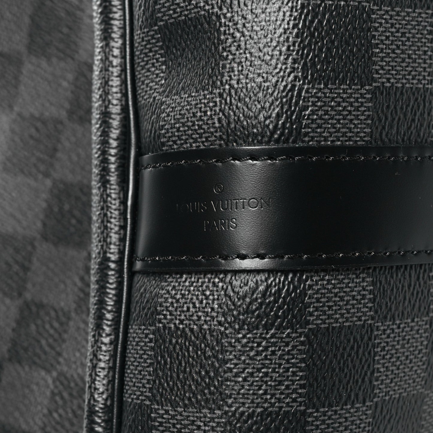 Damier Graphite Keepall Bandouliere 55