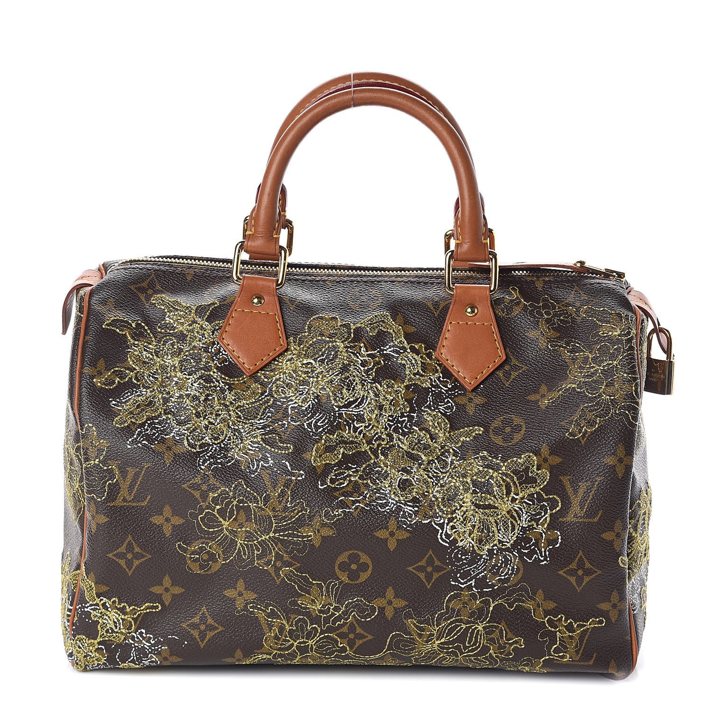 Monogram Dentelle Speedy 30 Gold
