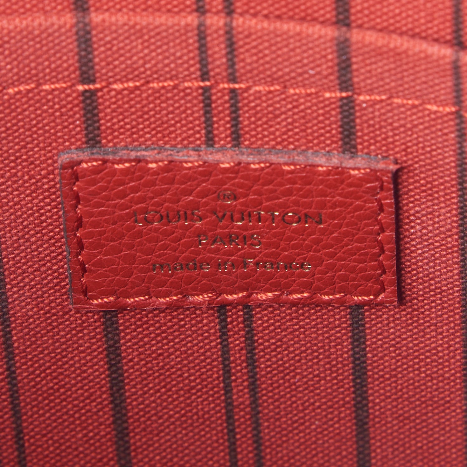 Louis Vuitton Empreinte Montaigne MM Cherry 7 of 7