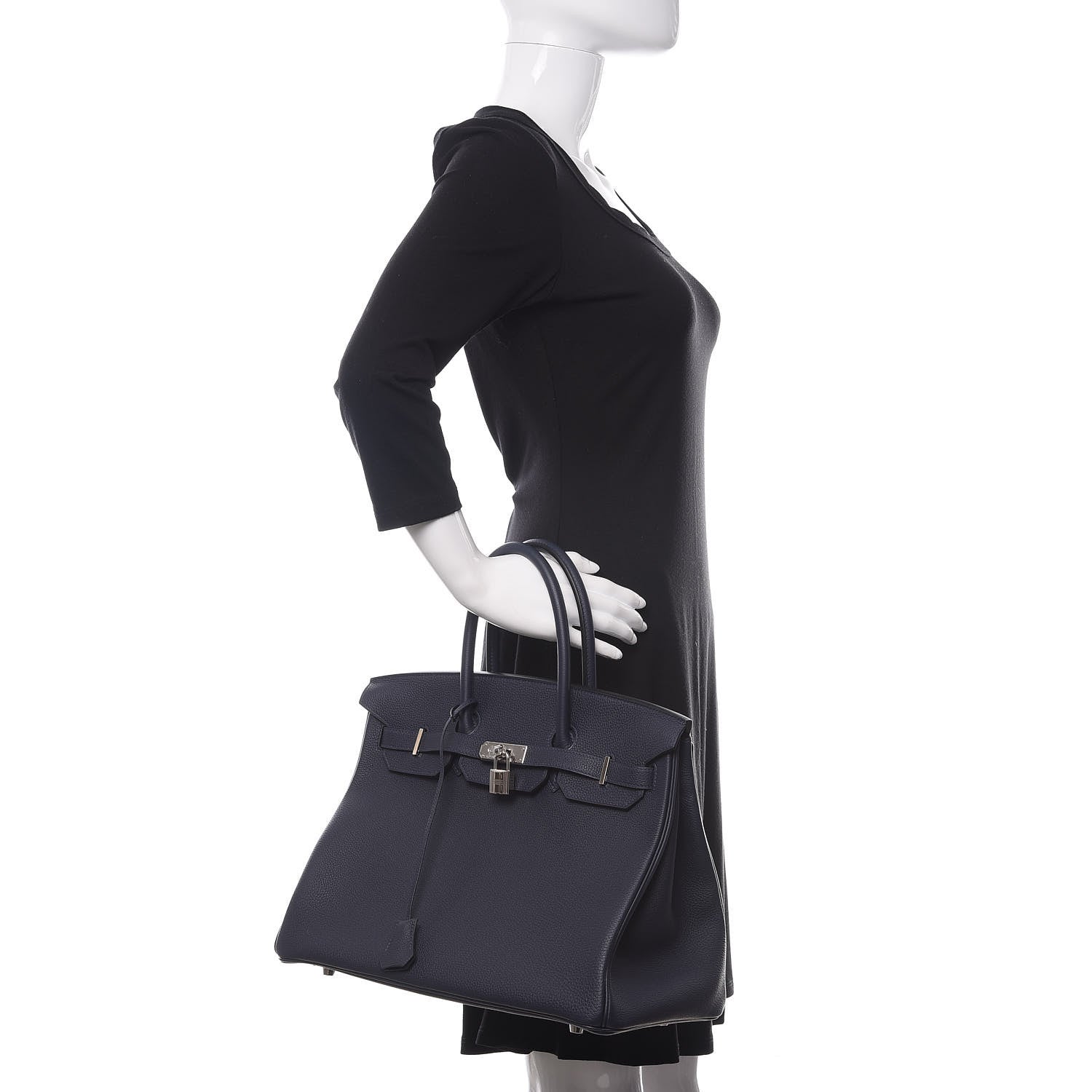 Hermes Togo Birkin 35 Bleu Nuit 2 of 11
