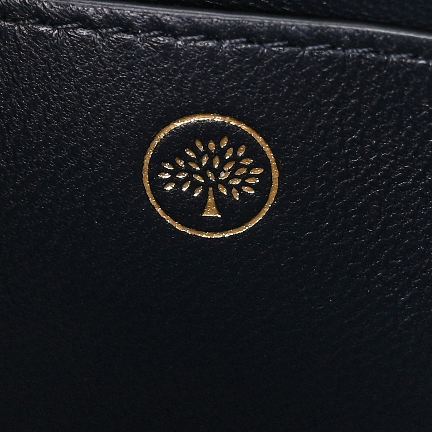 Mulberry Small Classic Grain Small Plaque French Purse Wallet Oxblood 7 of 12