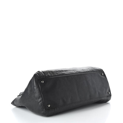 Chanel Glazed Caviar East West Modern Chain Tote Black 4 of 11