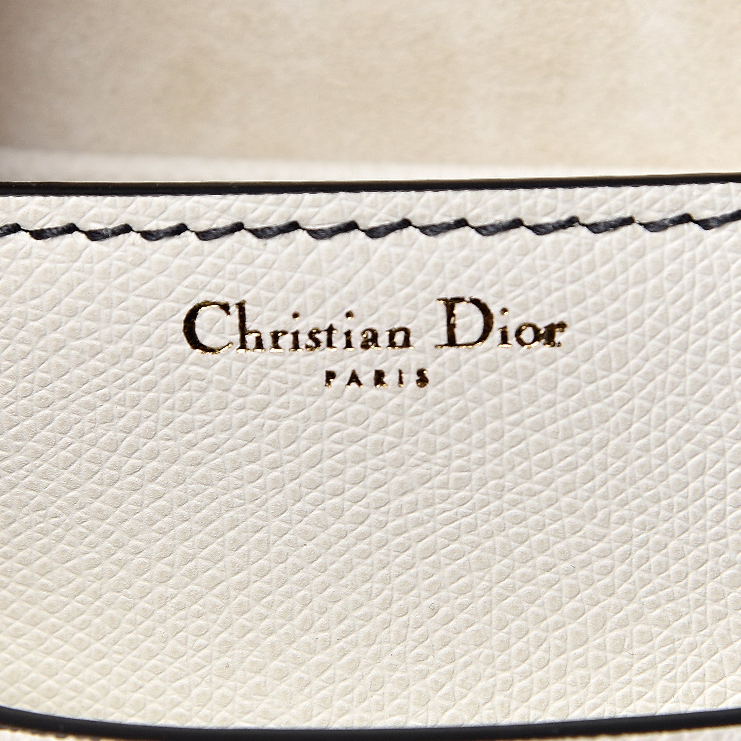 Christian Dior Grained Calfskin Mini J'Adior Chain Flap Bag Off White 6 of 10