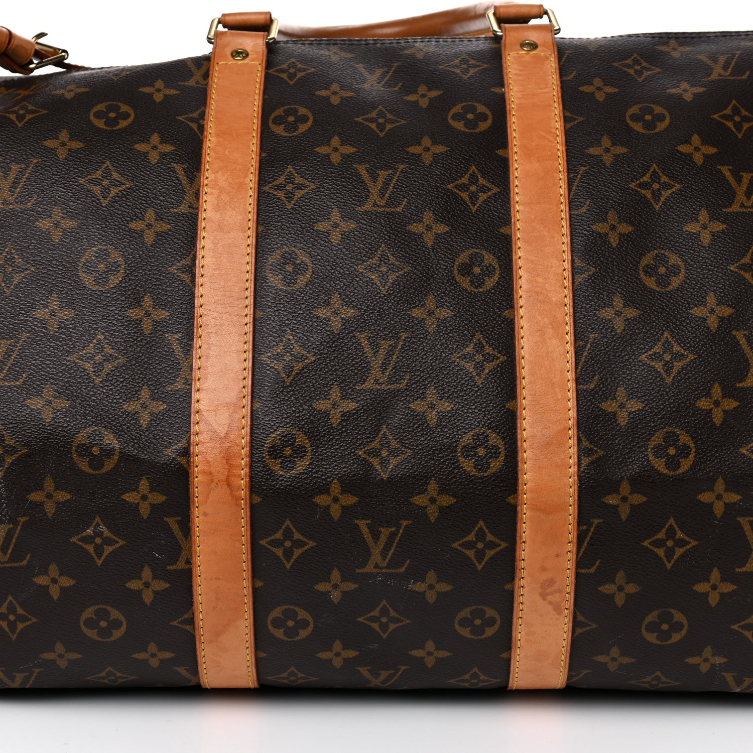 Louis Vuitton Monogram Keepall Bandouliere 55 23 of 37