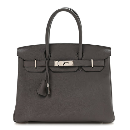 Hermes Togo Birkin 30 Etain 1 of 23