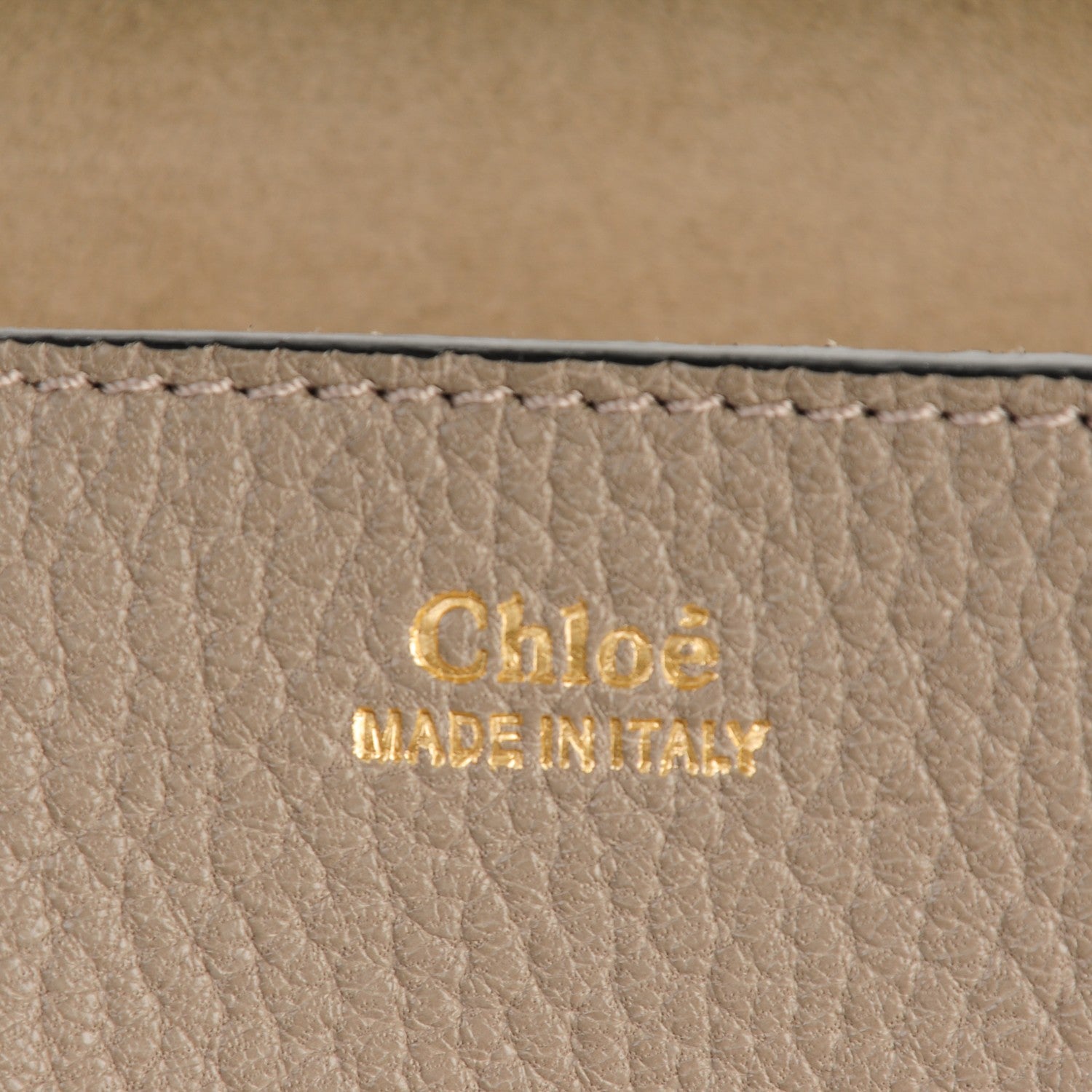 Chloe Grained Lambskin Drew Shoulder Bag Motty Grey 6 of 7